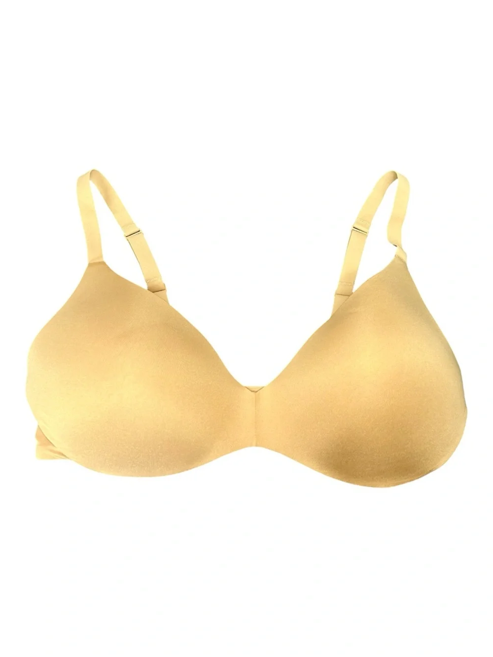 SKIMS Wireless Form Push-Up Plunge Bra in Nude - Picture 2 of 7